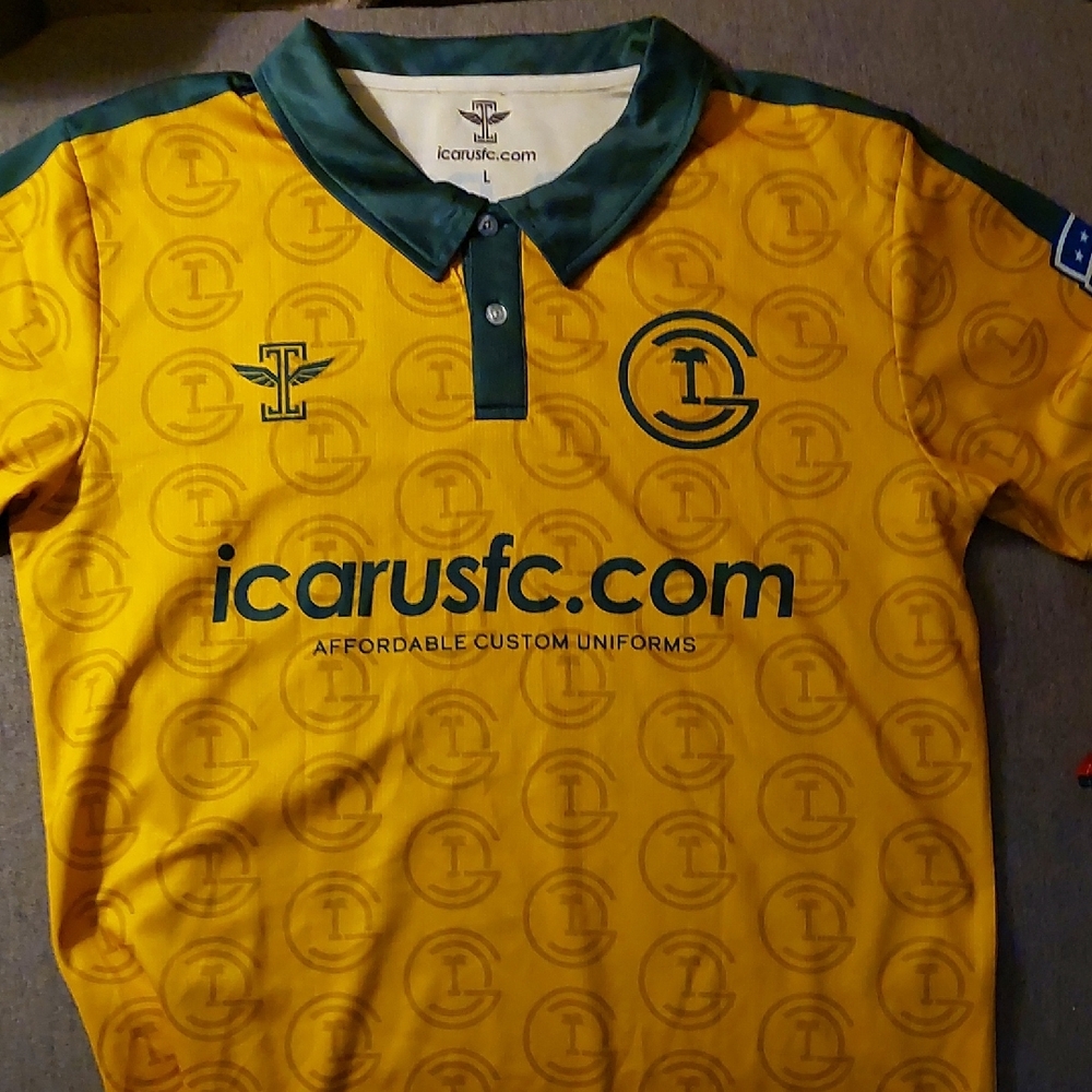 Icarus Gold Coast Inter Jersey From 2018 USPL Which Is The 3rd Division